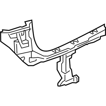BMW 51-12-7-381-119 Mounting, Bumper, Corner Rear Left