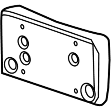 GM 22933880 License Bracket