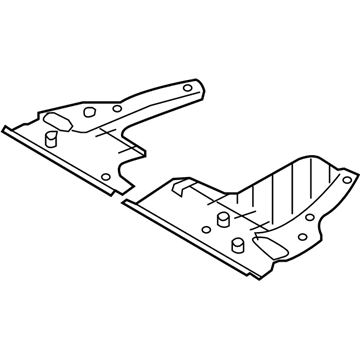 Hyundai 29120-3K530 Panel-Under Cover, RH