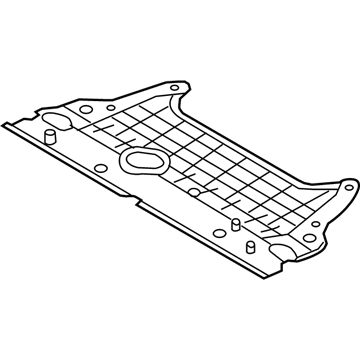 Hyundai 29120-3K250 Cover Assembly-Engine Under