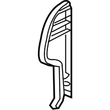 Hyundai 29135-3K500 Air Guard, Right