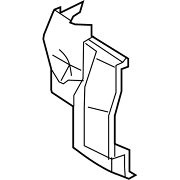 Nissan 84940-ZX00A FINISHER Trunk Side R