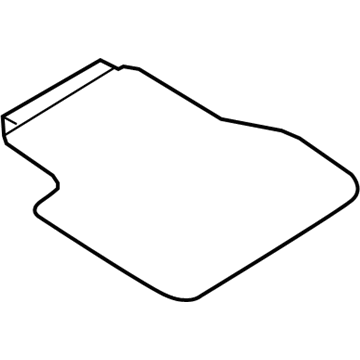 Nissan 84902-ZX00A Carpet-Trunk Floor