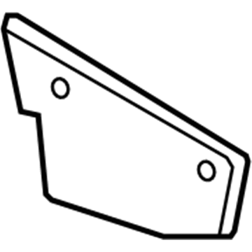 Nissan 84907-9DF0A Board Assembly-Trunk Floor, LH
