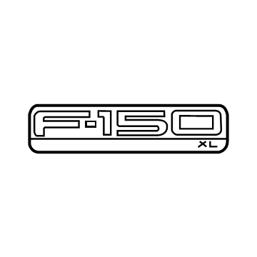 Ford 5L3Z-16720-DA Nameplate