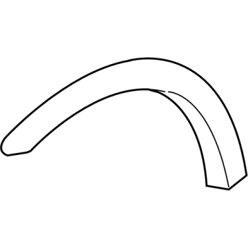 Ford 4L3Z-16038-BAA Wheel Opening Molding