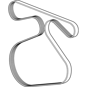 GM 12666589 Serpentine Belt