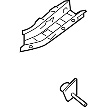 Nissan G5520-3JAMA Extension-Side Member, Rear RH