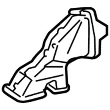 Toyota 87211-02321 Outer Duct