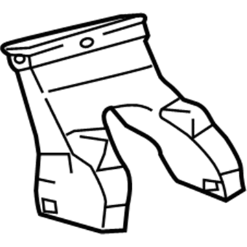 Toyota 87215-02100 Lower Duct