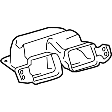 Toyota 55085-12130 Heater Duct