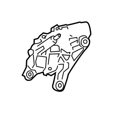 Ford LC5Z-17508-B Rear Motor