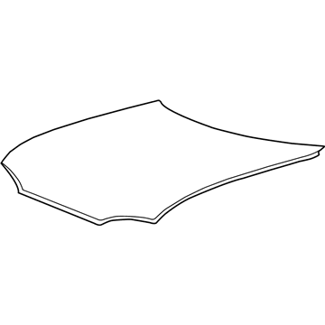 Hyundai 81124-3D000 Pad-Hood Insulating