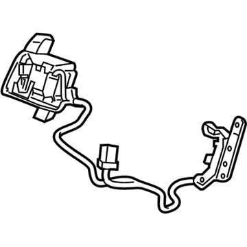 Acura 78560-TJB-A22ZB Switch Assembly, Paddle Shift (Deep Black)