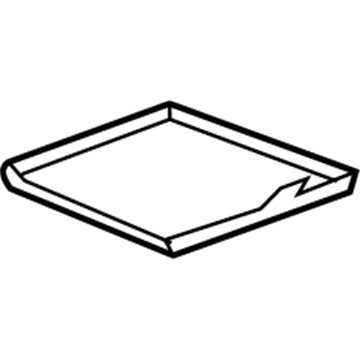 GM 26206961 Compartment Box Mat