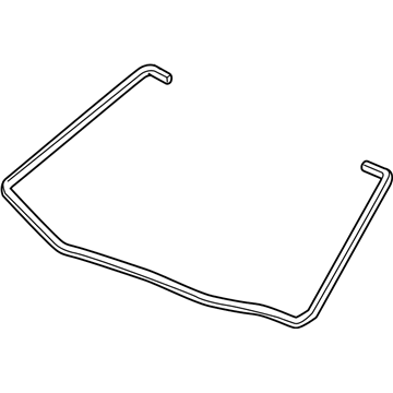 Acura 73125-TK4-A01 Rubber A, Front Windshield Dam