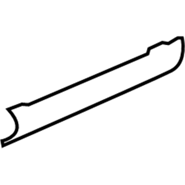 BMW 51-45-9-236-581 Trim, Centerstack, Bottom