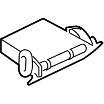 BMW 51-45-9-236-583 Folding Box, Driver'S Side