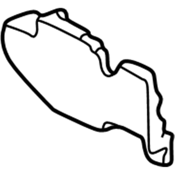Honda 74125-S84-A00 Cover, Hood Lock
