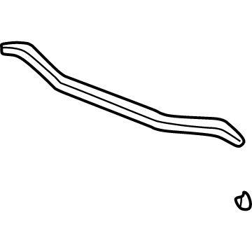 Honda 74121-S84-A00 Rubber, Hood Seal