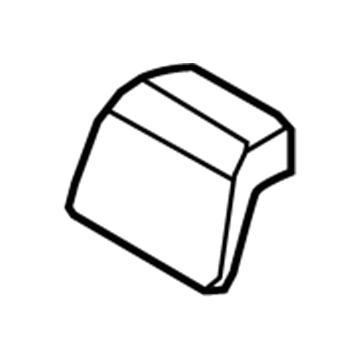 Ford DA8Z-74501A04-KC Headrest Cover