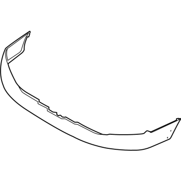 Nissan 62025-EZ40H Front Bumper Fascia, Upper