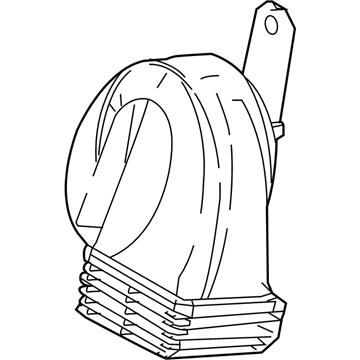 Toyota 86520-0R010 Lower Note Horn