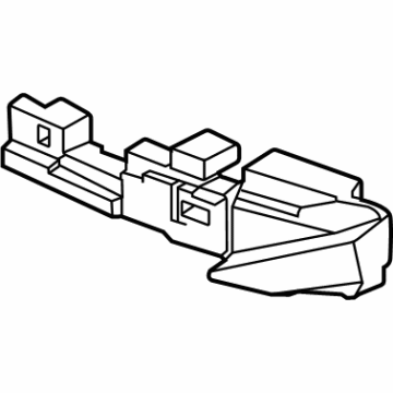 Hyundai 86521-L1200 ABSORBER-FRONT BUMPER ENERGY, L