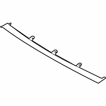 Hyundai 86539-L1300 PIECE-FRONT BUMPER, LWR