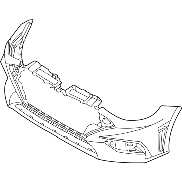 Hyundai 86510-L1200 COVER-FR BUMPER UPR