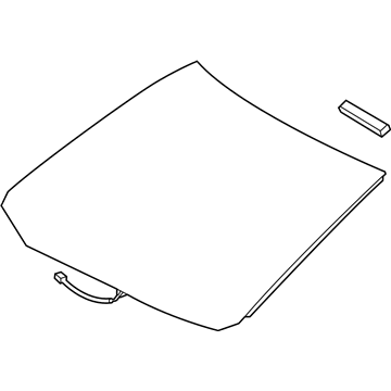 Lexus 56101-78976 Windshield Glass Sub-Assembly