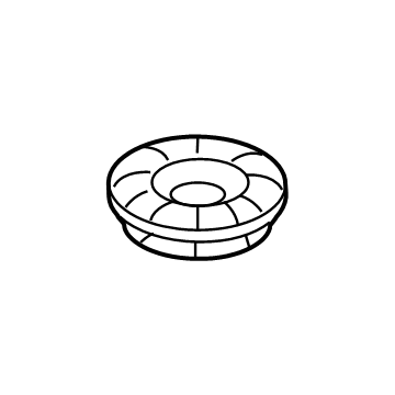 Hyundai 55334-S1000 Rear Spring Pad, Upper