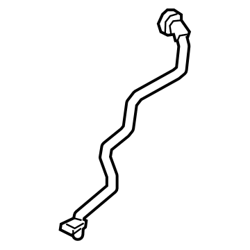 BMW 13-90-7-645-857 Fuel Tank Breather Line