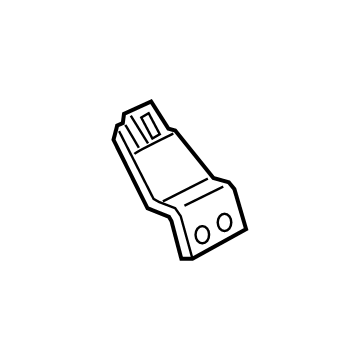 BMW 11-78-8-604-896 Cable Guide