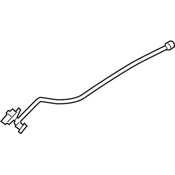 BMW 13-90-7-645-859 Tank Ventilation Line W/ Pressure Sensor