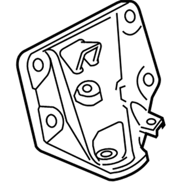 BMW 22-11-6-760-315 Left Engine Support Mount Bracket