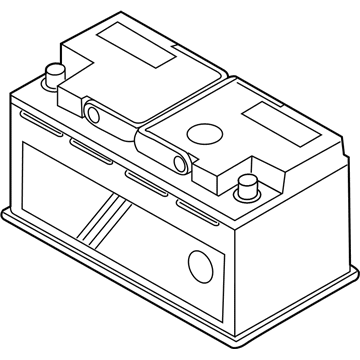 BMW 61-21-7-594-976 Battery, East Penn (Warranty