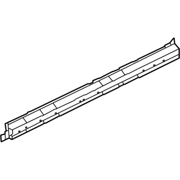 Nissan G6424-6LBMA Reinforce-Sill Outer, RH