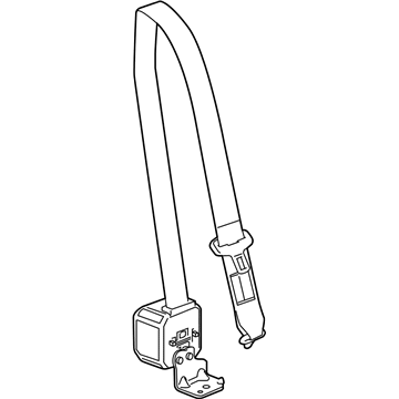 GM 84583984 Center Belt Assembly