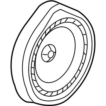 Honda 39120-TR0-A01 Speaker Assembly (17Cm Nd Single) (Pioneer)