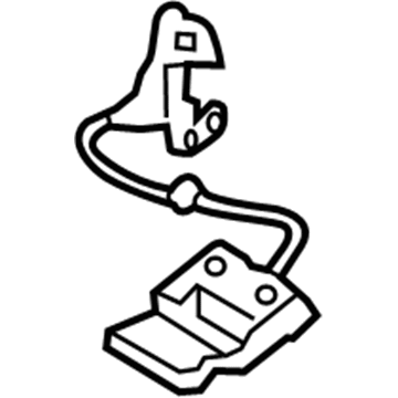 Hyundai 81140-2W000 S/Hook & Release Lever Assembly-Hood