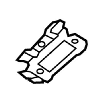 Hyundai 79110-4Z000 Hinge Assembly-Hood, LH