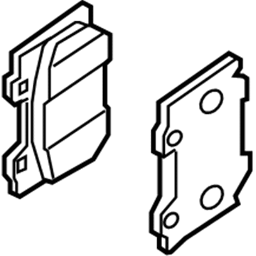 Infiniti D4M60-JL00A PAD KIT-DISC BRAKE