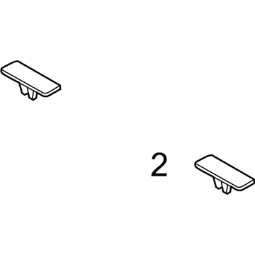 Kia 861142G000 Stopper-Window Glass