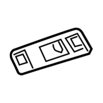 GM 22781268 Reading Lamp Assembly