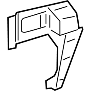 Mopar 5182268AD Bracket-FASCIA Support
