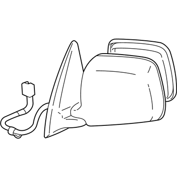 Toyota 87910-48160-E0 Mirror Assembly