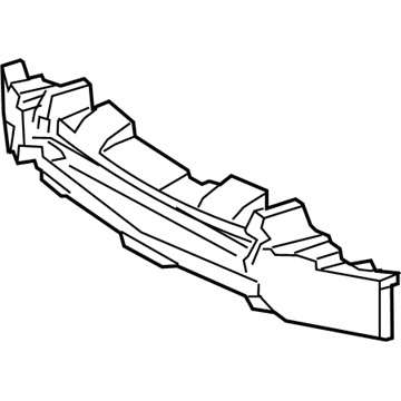 Lexus 52611-33220 ABSORBER, Front Bumper