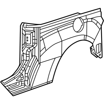 Mopar 68267173AA Panel-Quarter Lower