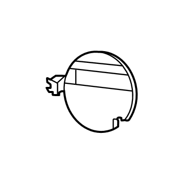 Mopar 68463786AA Fuel Filler Door